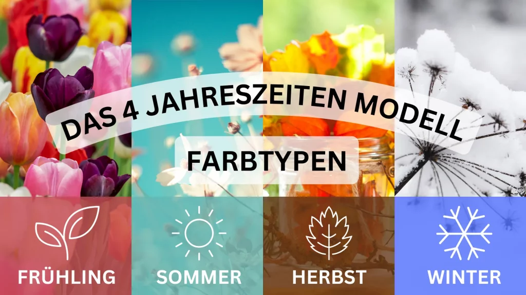 Farbtypen - Das 4 Jahreszeitenmodell mit Frühling, Sommer, Herbst und Winter. Farben der Natur, die zu dir und deinem Typ passen.